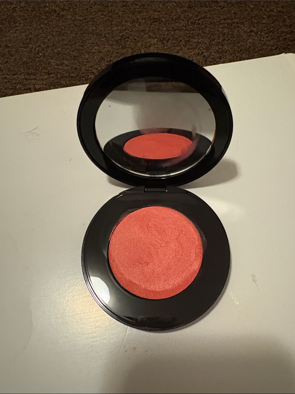 Saie Shy Blush - Vibrant Coral Pink